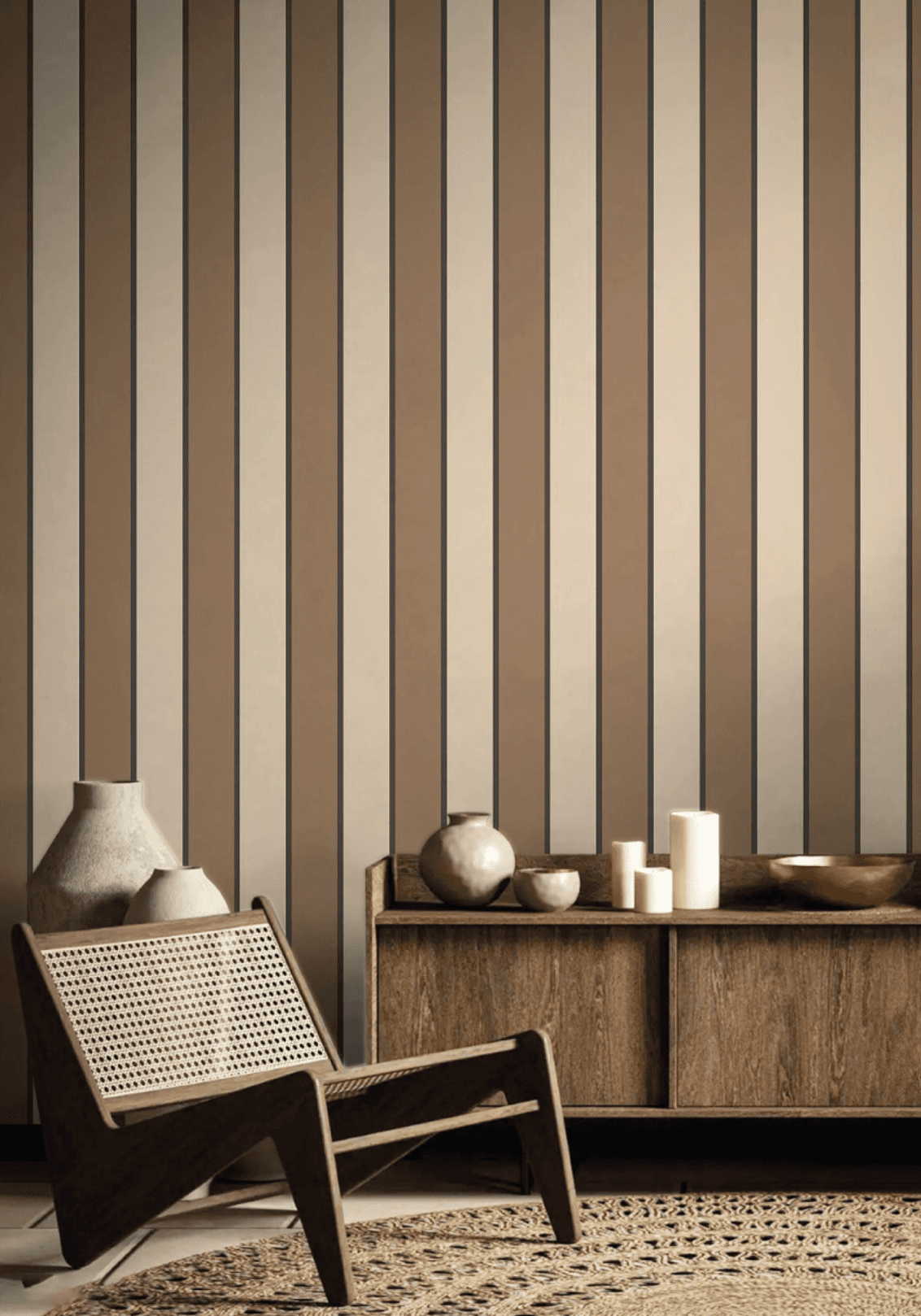 Top Stripes wallpaper swatch